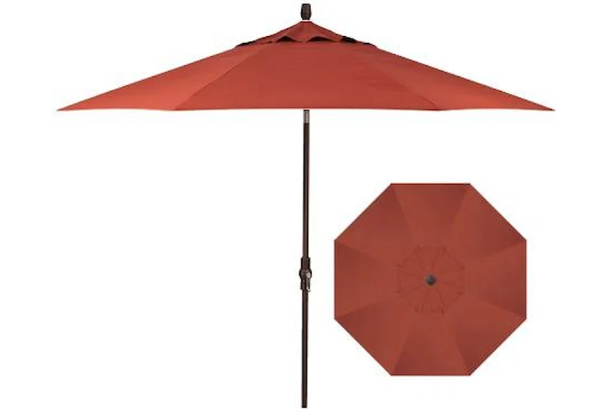 Market Umbrellas 11' Market Collar Umbrella by Treasure Garden at Esprit Decor Home Furnishings